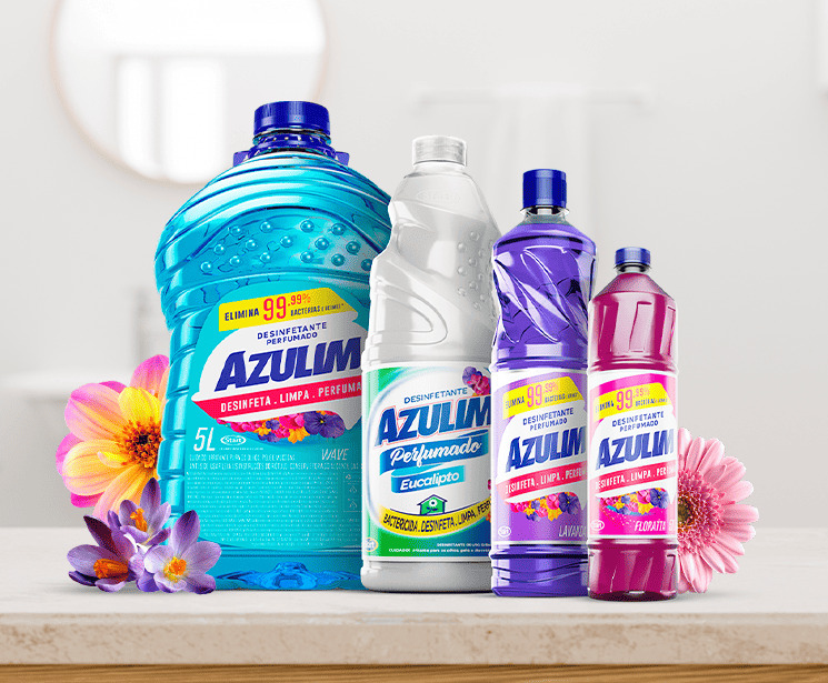 Dica de Dona de Casa: Desinfetante Azulim!
