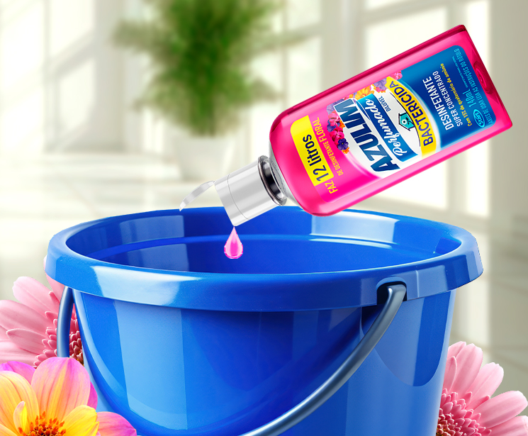 Do you know what 8 drops can do in your cleaning routine? Meet Azulim Diluível!