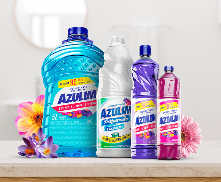 Consejo de ama de casa: ¡Desinfectante Azulim!